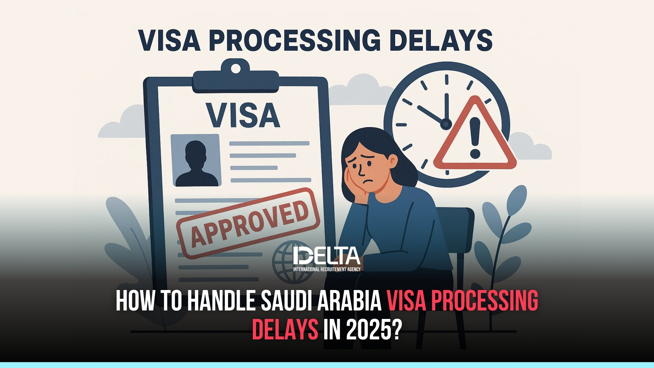 How to Handle Saudi Arabia Visa Processing Delays in 2025?